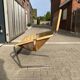 Artifort F444 van Pierre Paulin, natural camel leather