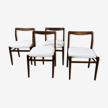 Série de 4 chaises scandinave