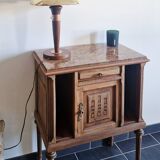 Art Deco style articulated lamp - Wood and brass - 1930s period