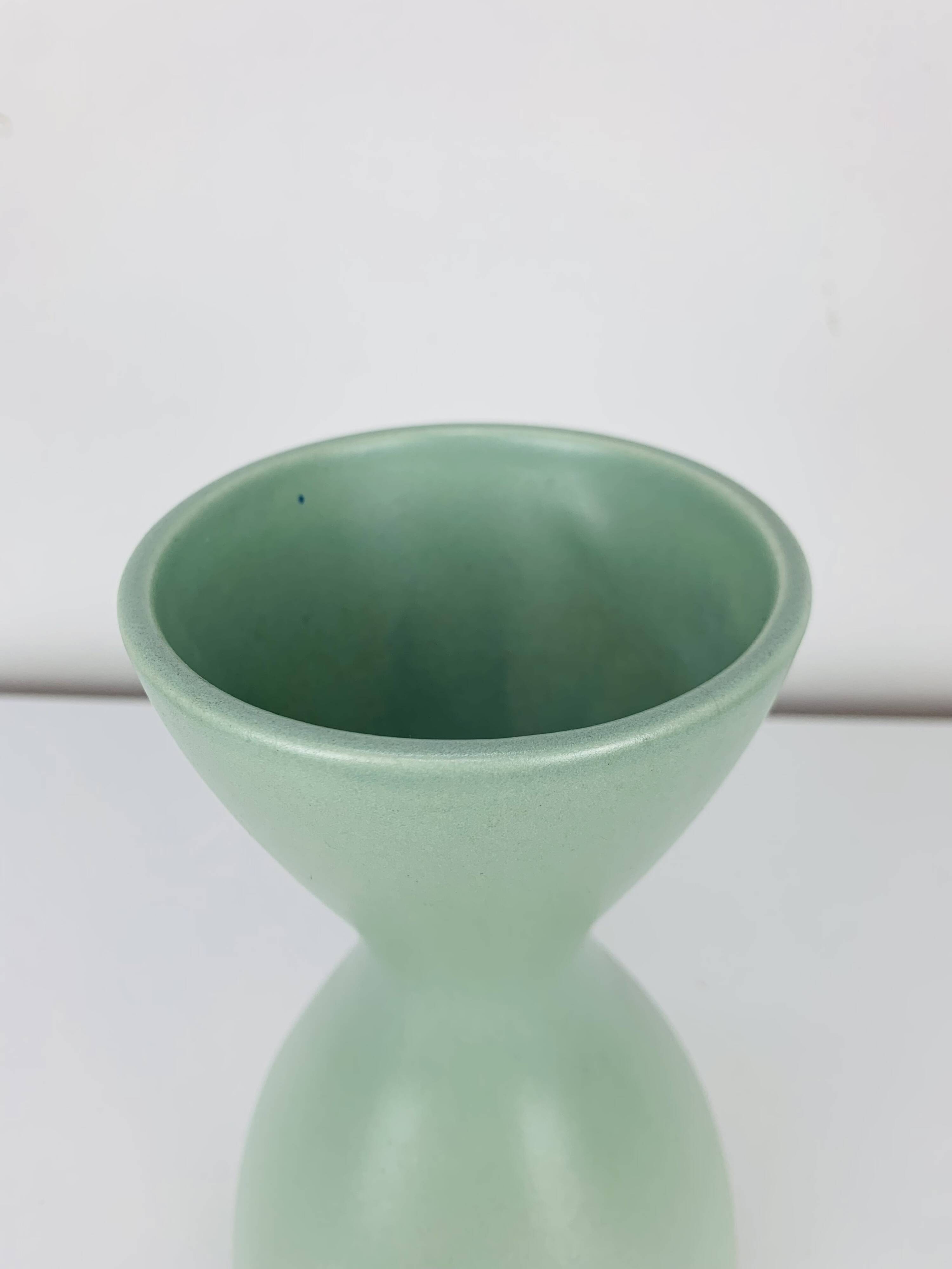 Ceramic diabolo vase by Anne Nilsson & Maria Vinka for Ikea