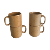 Tasses en grès