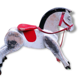 Cheval bois jouet ancien