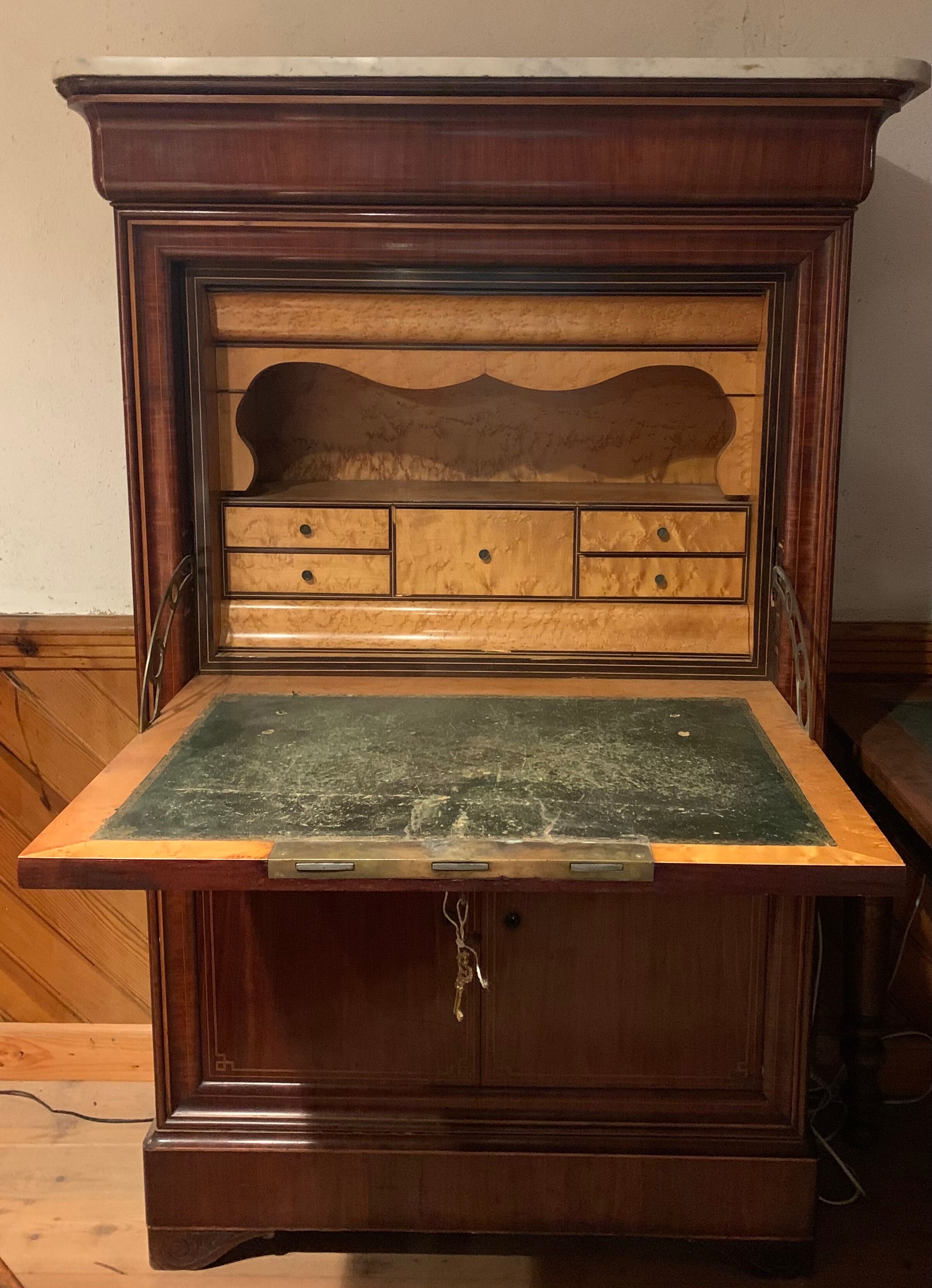 Mahogany Secretary