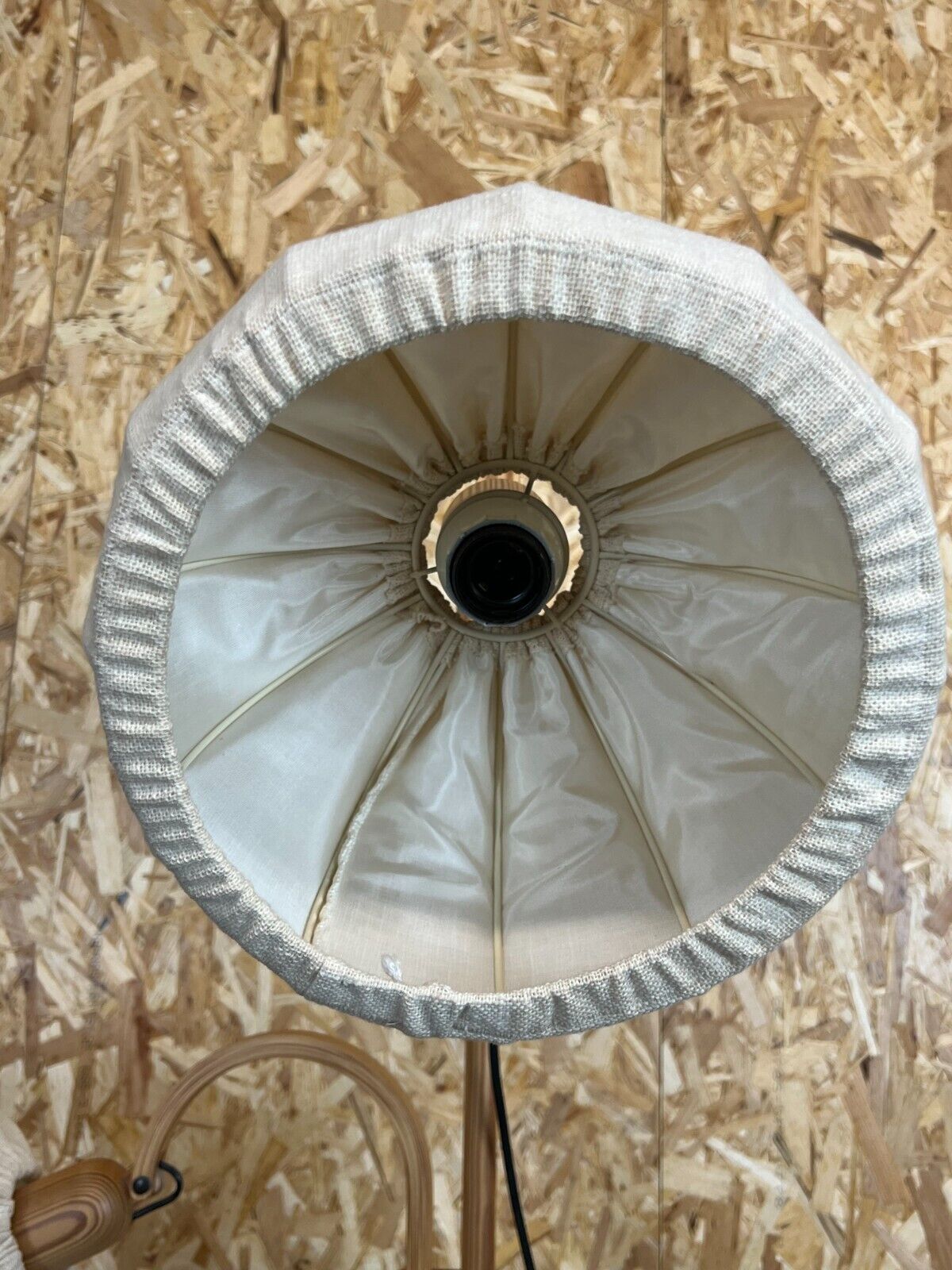 Floor lamp Domus pine Danish design Denmark, 60/70