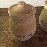 Pots en terre cuite