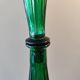 Large vintage Empoli carafe from Italy in green glass.