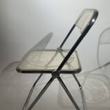 Pair of folding "Plia" chairs by Giancarlo Piretti (1960s)
