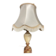 Antique alabaster floor lamp