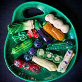 Vegetable knife holder service