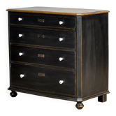 Oak and pine chest of drawers, 1910s