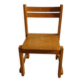 Wooden children's chair
