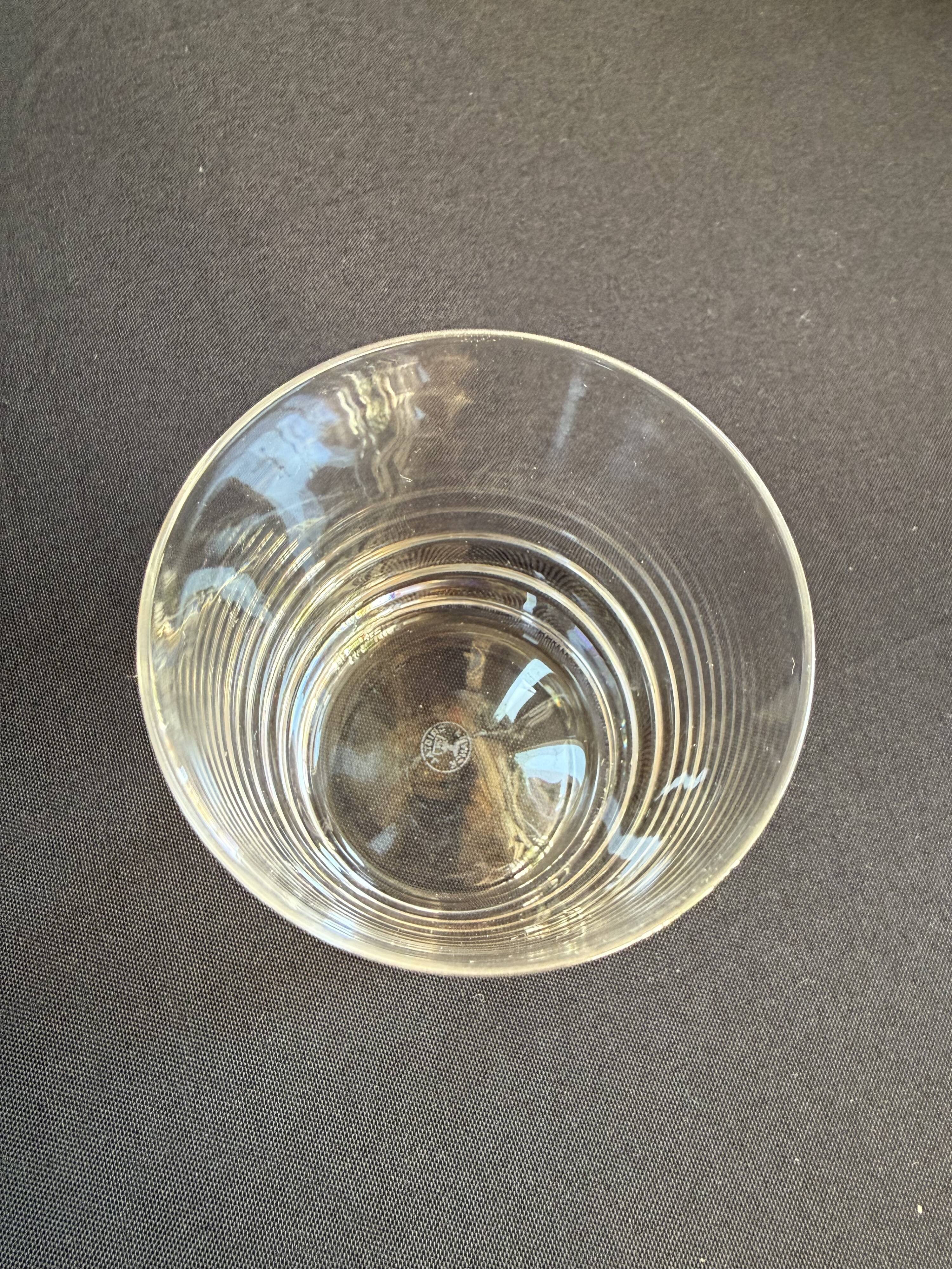 6 whisky glasses attributed to Sèvres