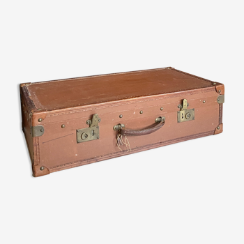 Ancienne valise bois vintage