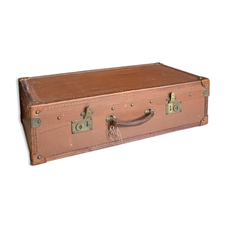 Ancienne valise bois vintage