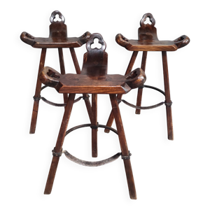 tabouret de bar brutaliste