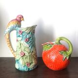 Parakeet pitcher in slip