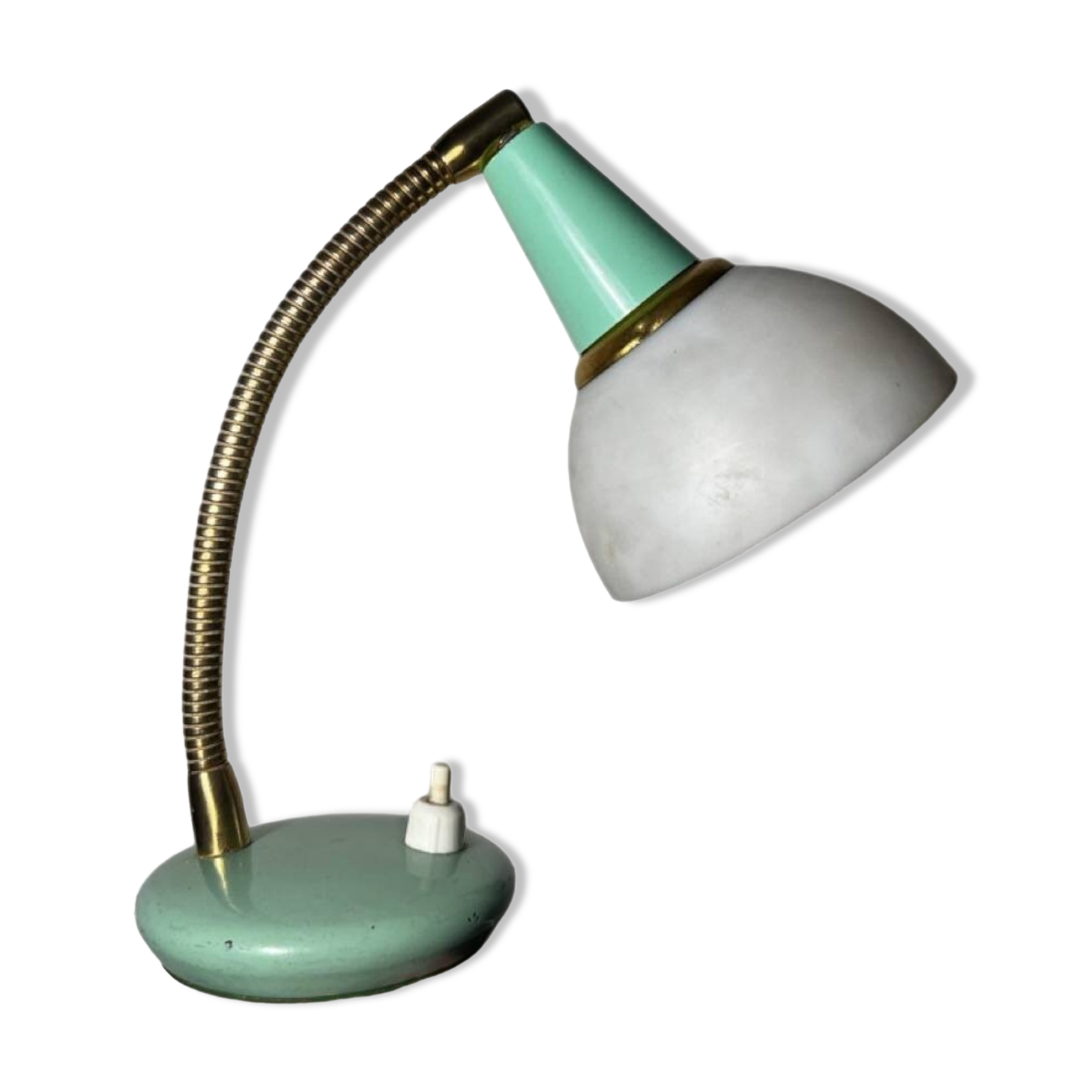 bedside table lamp, vintage mid-century anni '50, Italia