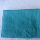 6 damask cotton towels, blue hue, woven, art deco