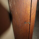 Wall display case solid oak dovetail dovetail trinkets cabinetmaker old artisan