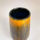 Mid-century modern set of 4 ceramic vases by Upsala-Ekeby "Fiamma" Sweden, 1960s.