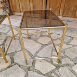 Vintage nesting coffee table