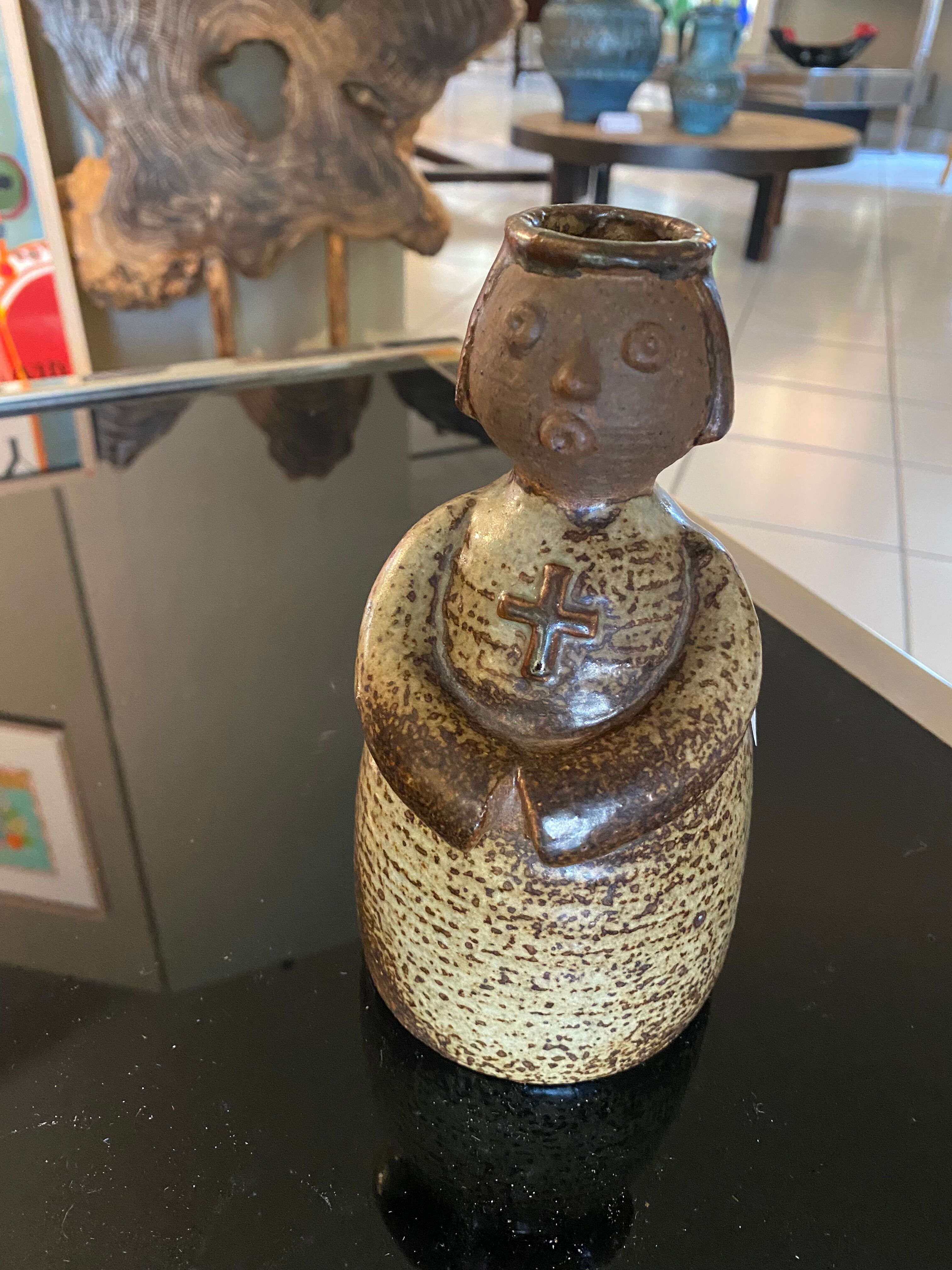 Totem en céramique