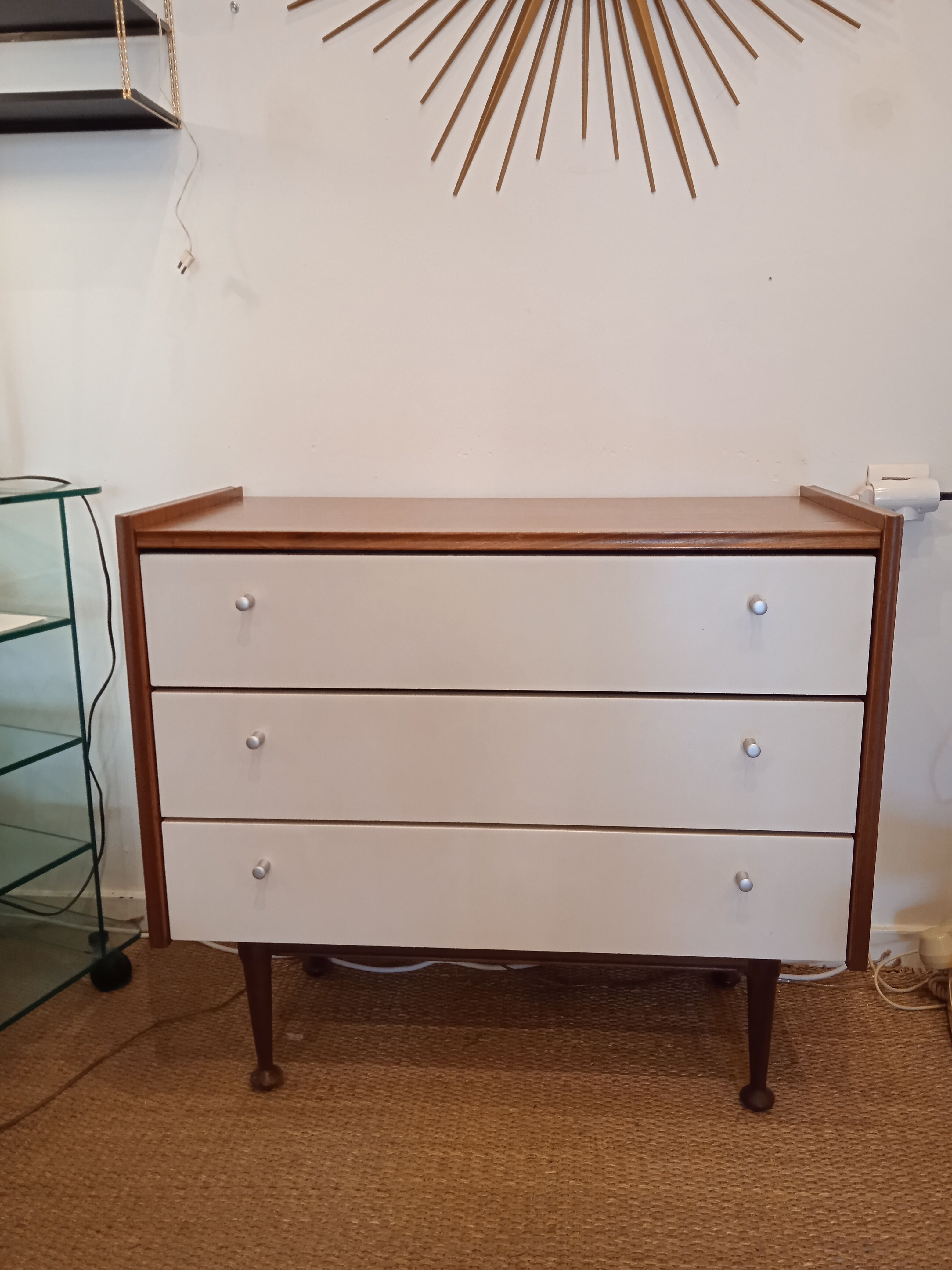 Commode vintage style scandinave