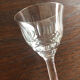10 liqueur glasses engraved in Vintage crystal