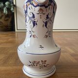 Large ceramic jug Old Rouen 1900