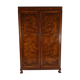 Stunning English Art Deco burr walnut wardrobe by Waring & Gillow – c.1900–1932
