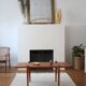 Table basse scandinave 70s