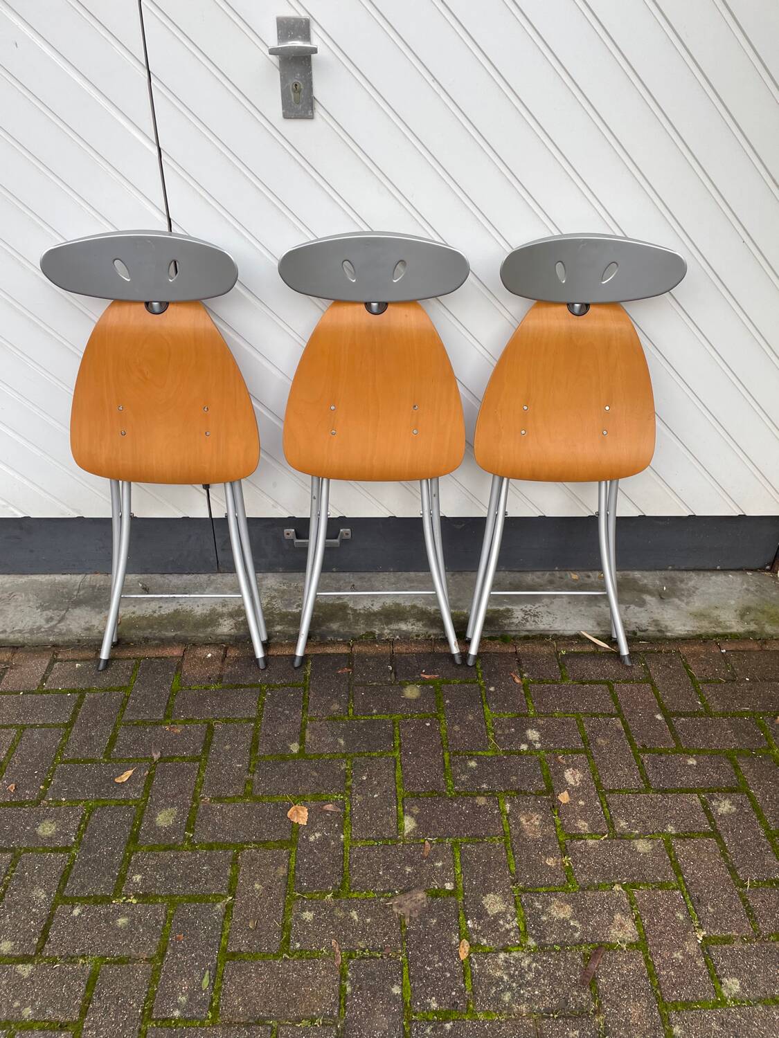 Bonaldo PIU side chairs, set of 3