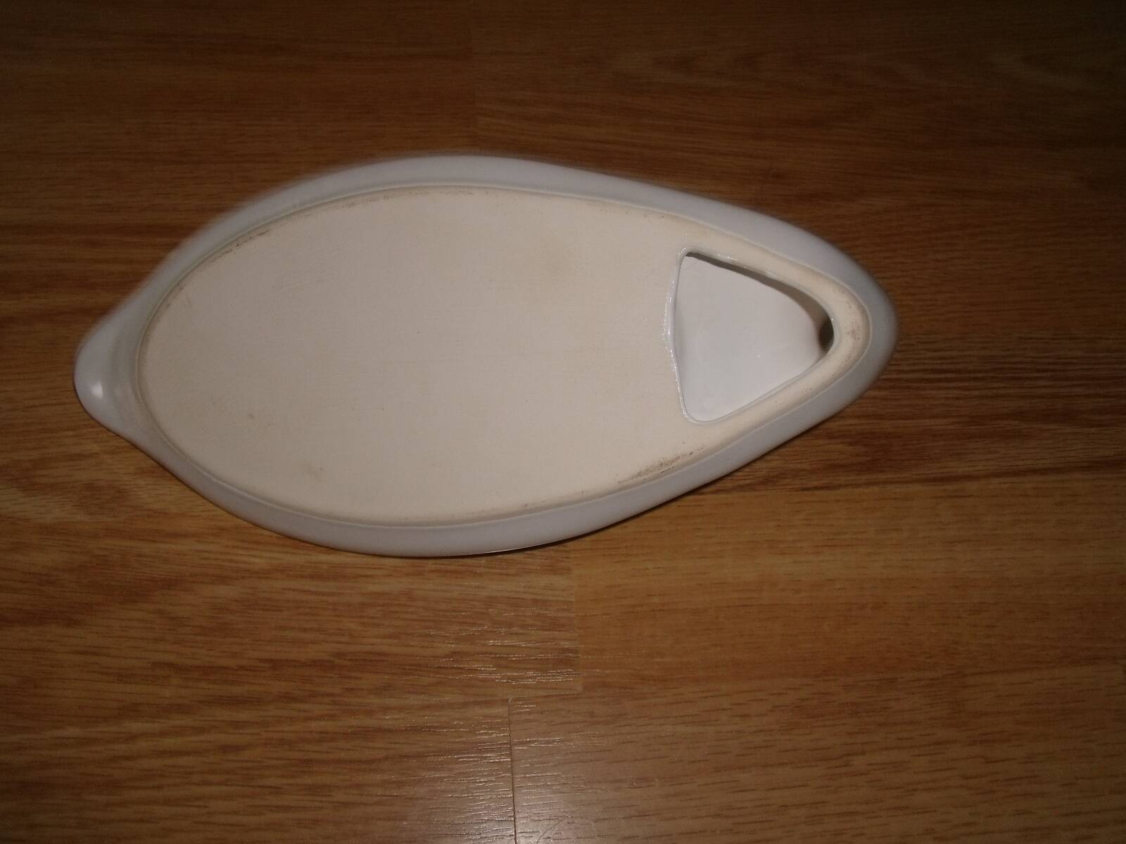 ceramic foie gras dish