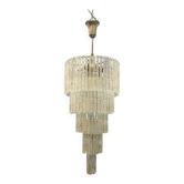 Chandelier en verre de Murano extra large, Italie, années 1970