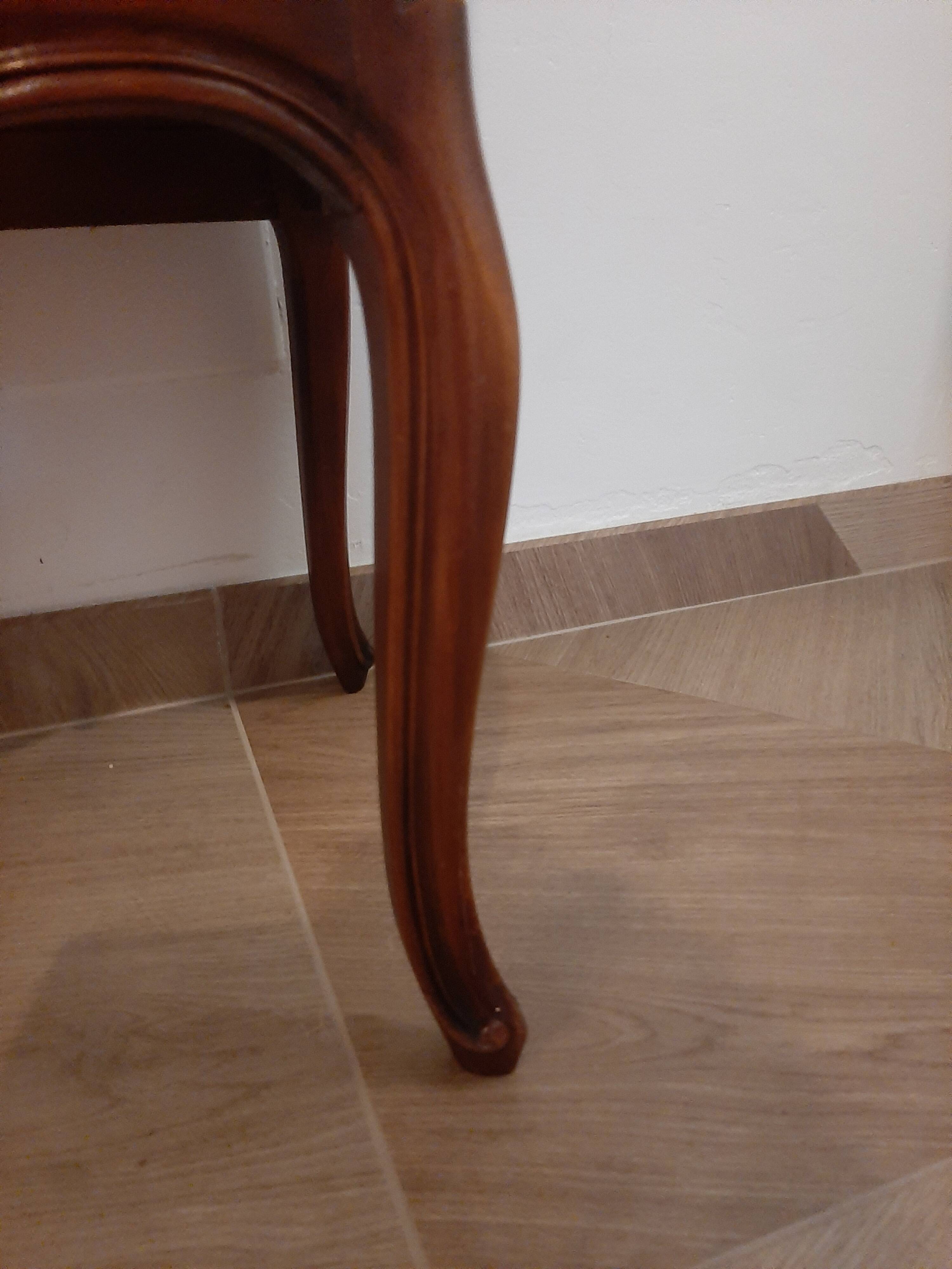 Louis XV style chest of drawers - 2 drawers - Curved feet - 1980s