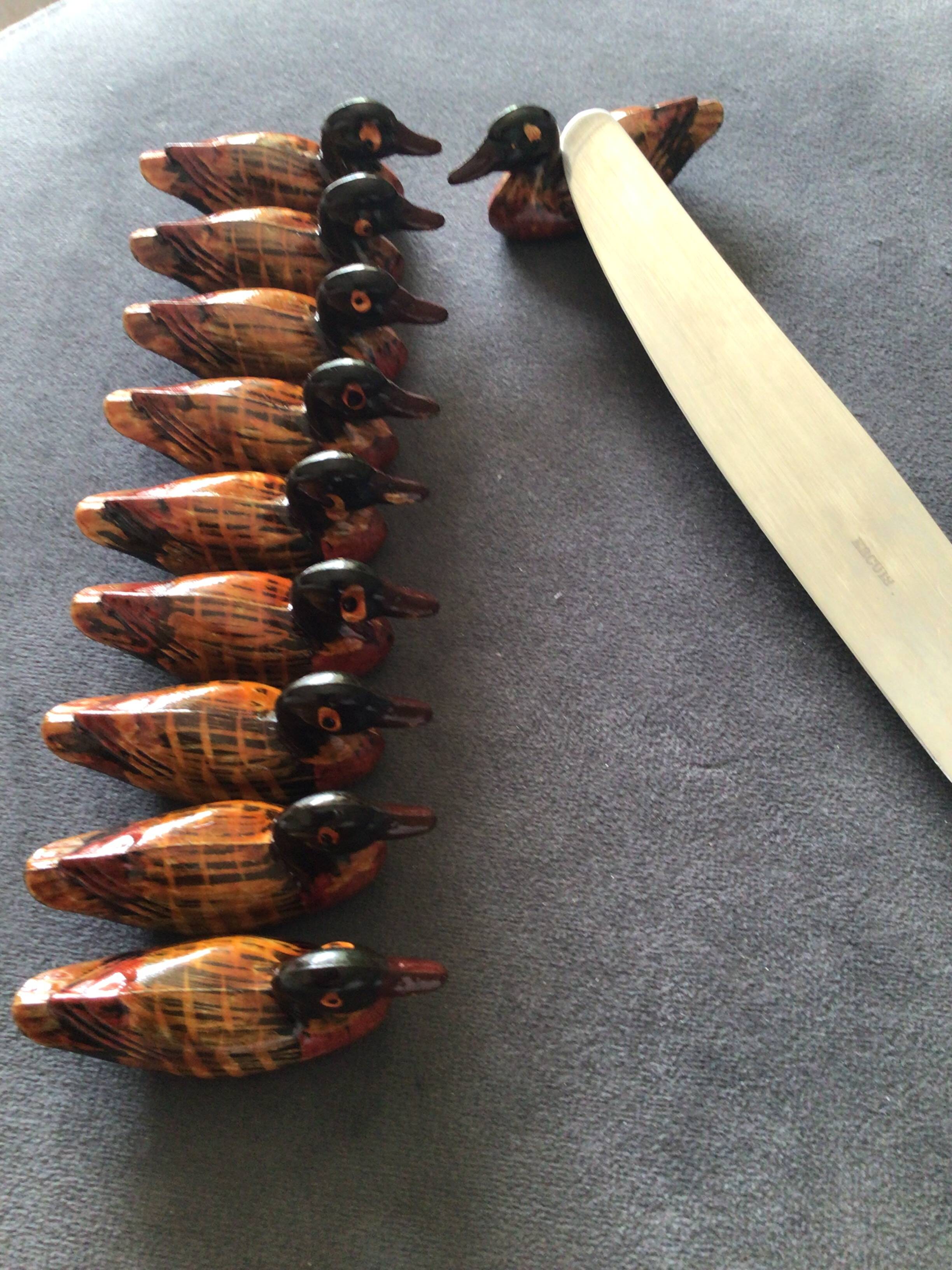 Porte-couteaux canards