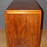 Art Deco period chest of drawers in walnut around 1930