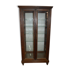vitrine en chêne