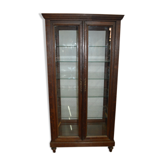 Oak display case