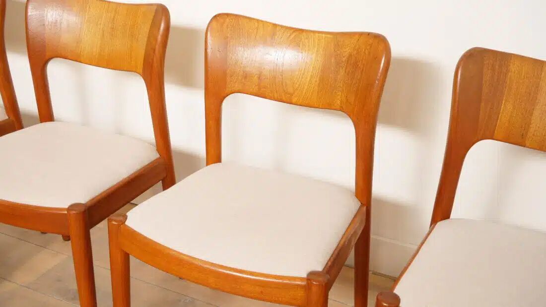 6 x dining chair | John Mortensen | Niels Koefoed | Model Ole | Teak