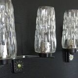 Pair of wall lights from the 1950s-1960s with a push switch