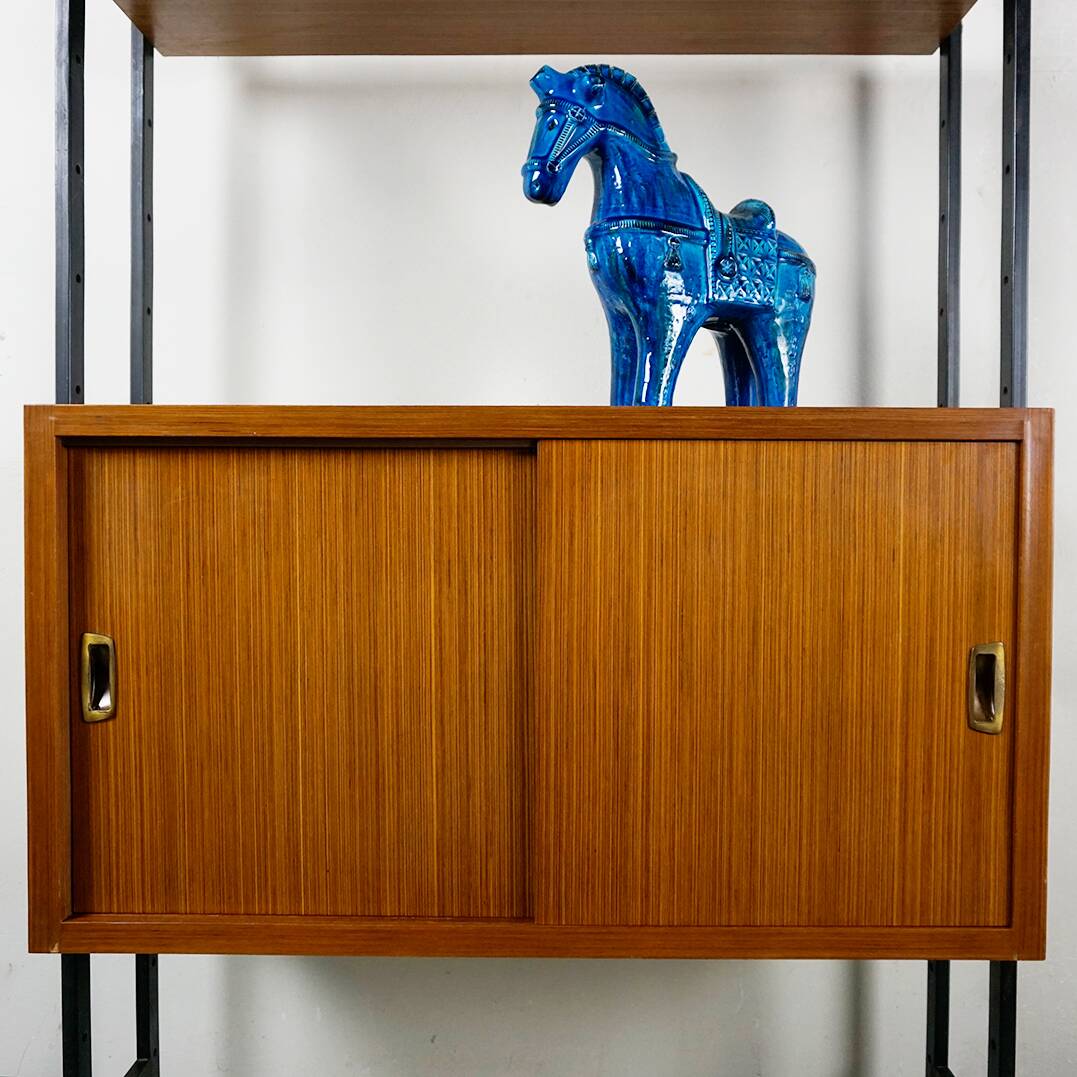 1950s Italian modular bookcase