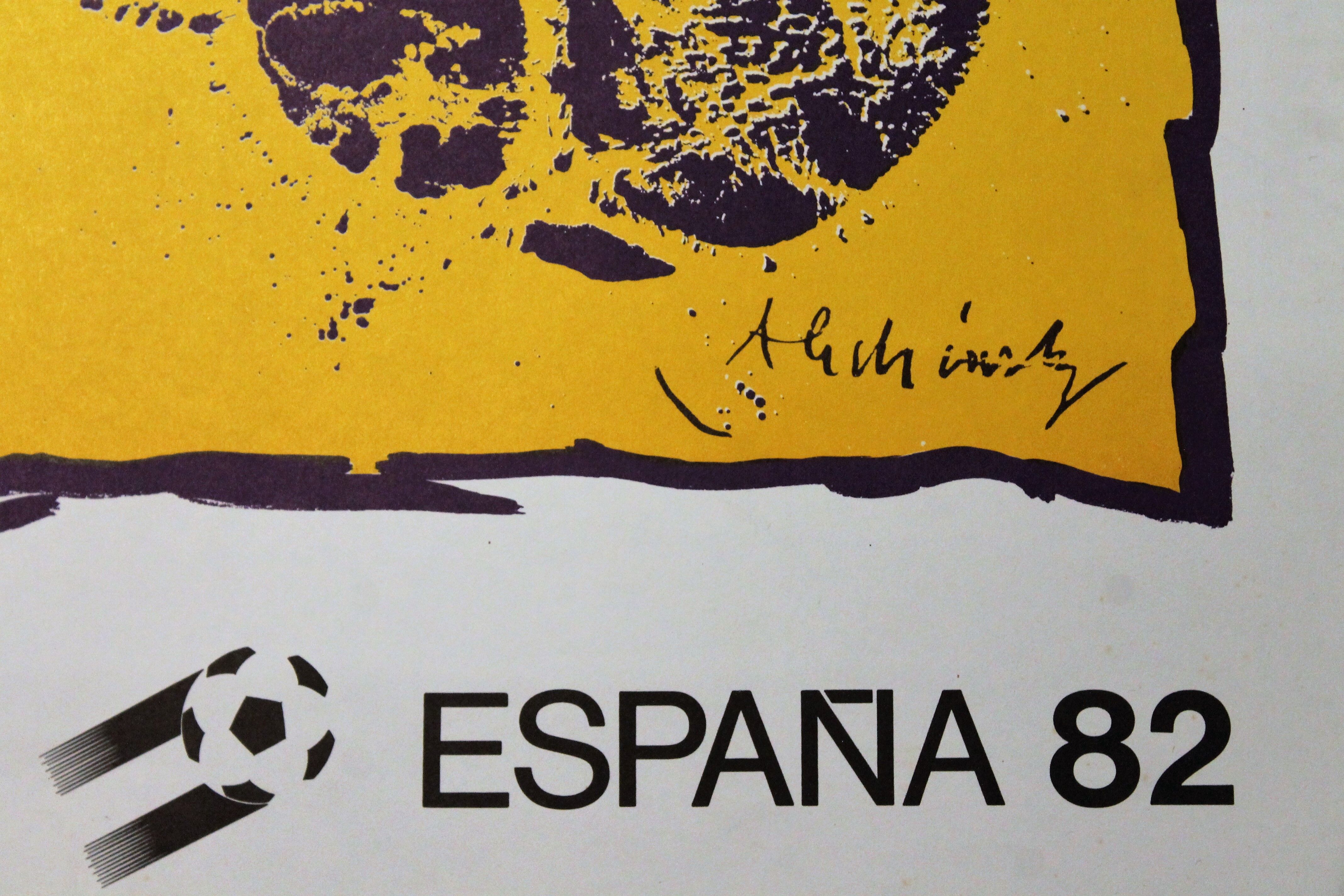 World Cup poster Spain 1982