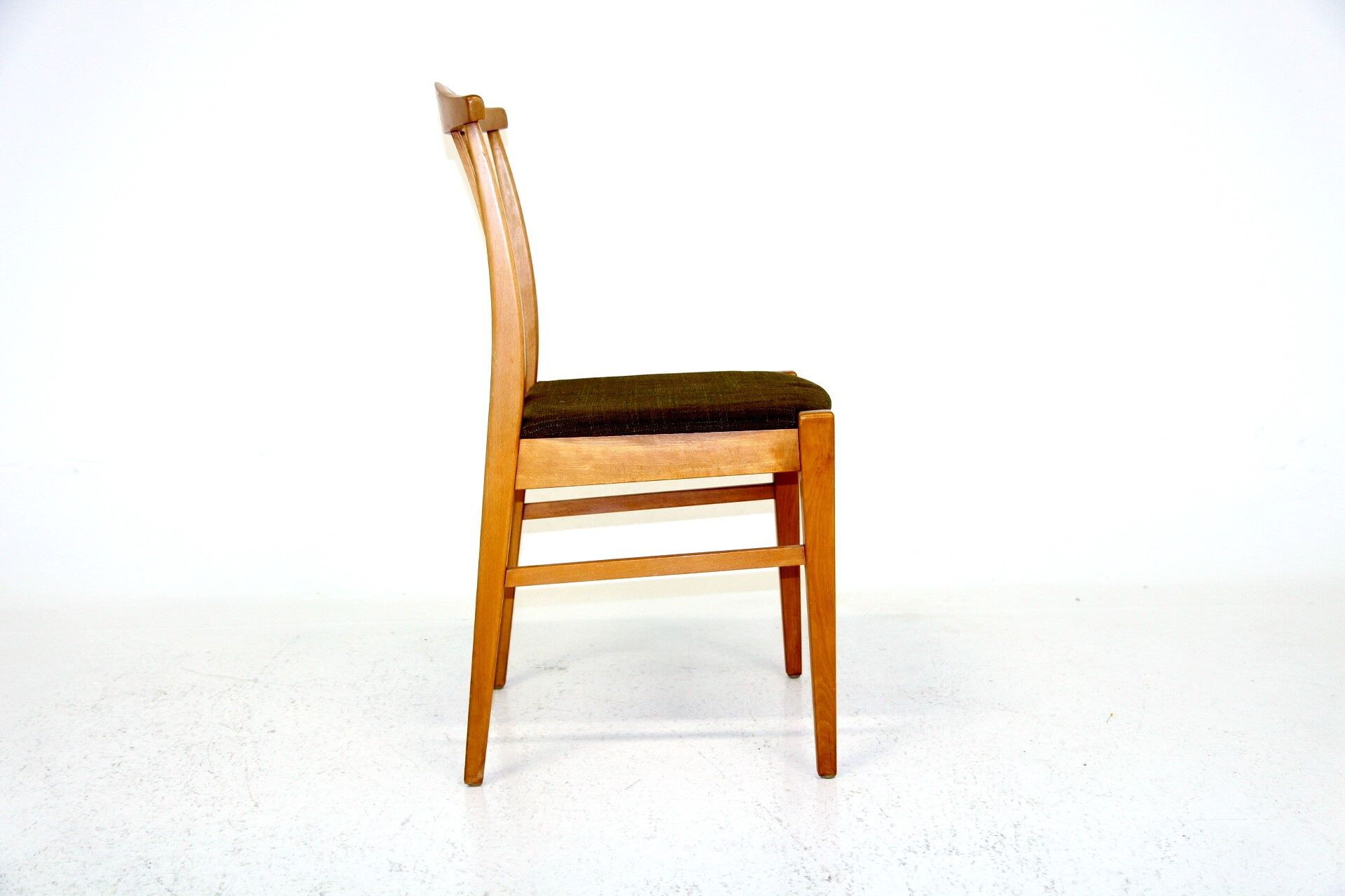 Set of 4 beech chairs, Sweden, 1960