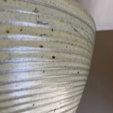 XXXL lime gray sandstone monastery salad bowl Daniel de Montmollin, Taizé 1970