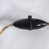 Aluminium and Bakelite workshop lamp 1950
