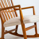 “ML33” rocking chair by Hans J. Wegner for A. Mikael Laursen