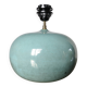 Lampe en céramique et laiton
