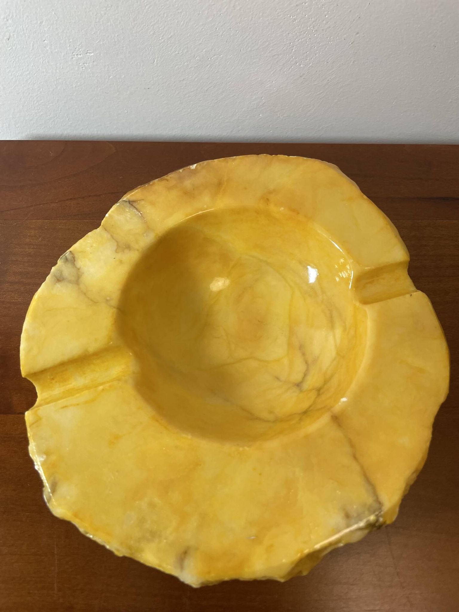 Alabaster ashtray