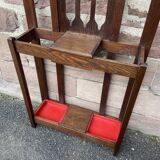 Coat rack wardrobe hook art deco 1940s